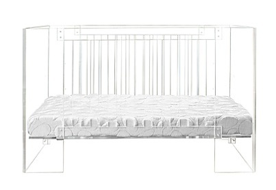 transparent baby crib