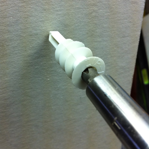 How to Install a Drywall Anchor - Step 1