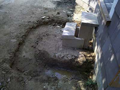 Paver Patio - Stoop Area