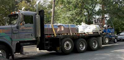 Paver Patio - Delivery
