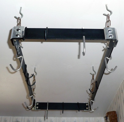 install-a-pot-rack-complete Install a Pot Rack - Complete