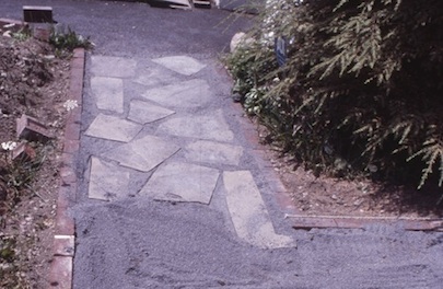path How to Build a Slate Walkway - Path