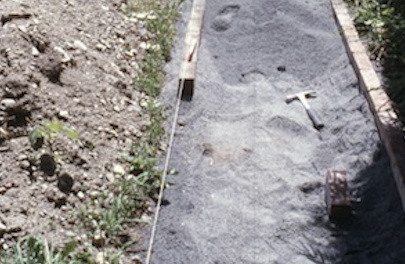 brick-border How to Build a Slate Walkway - Brick Border