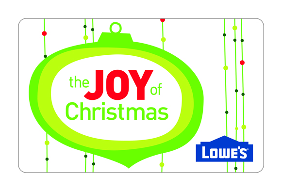 Today’s Holiday Give-Away from LOWE’S
