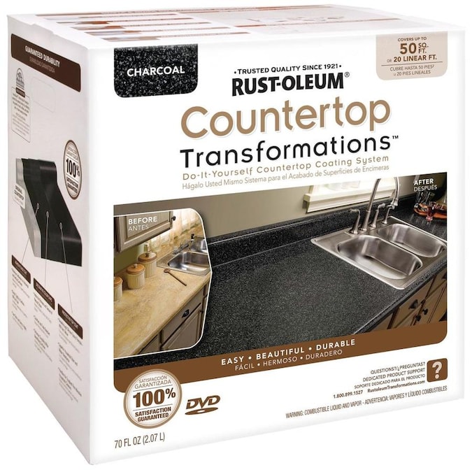 DIY Kitchen Counter Makeover with Rustoleum Transformations - Product
