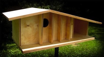 Mid-Century Modern Birdhouse by Chris Gardner on Curbly