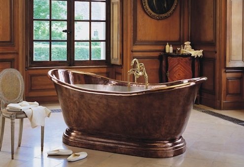 StyleHive.com-Herbeau-Medicis-Weathered-Copper-Bathtub