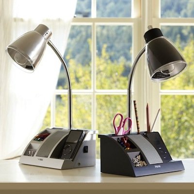 Adjustable-lamp desktop task light
