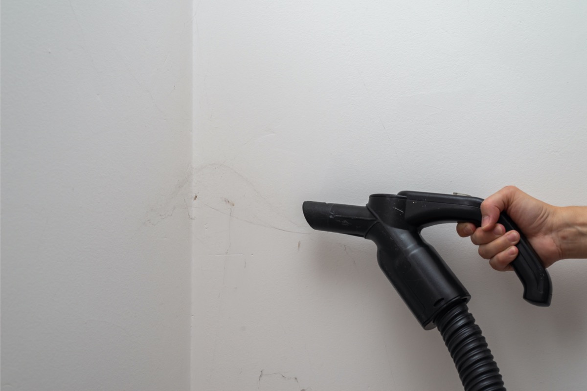 how to clean painted walls