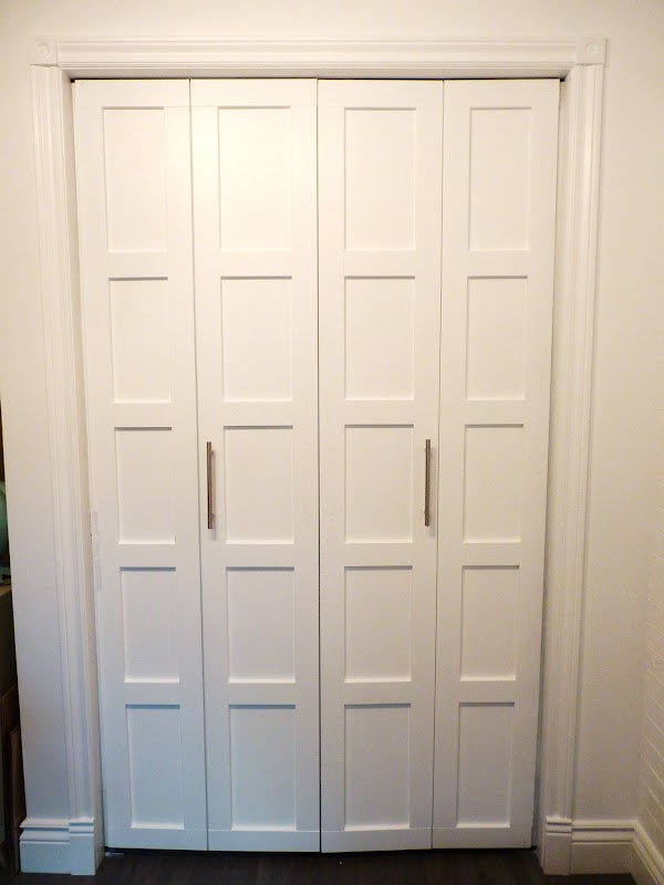 Closet Door DIY - Board and Batten