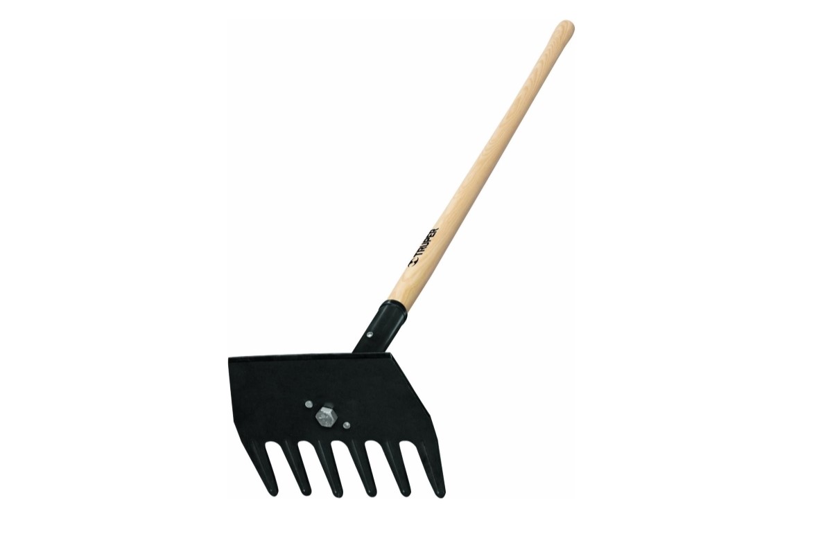 Fire rake.