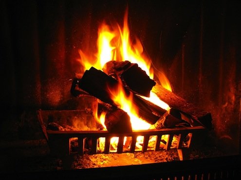 Genius! Chop Down Heating Bills with This Fireplace Hack