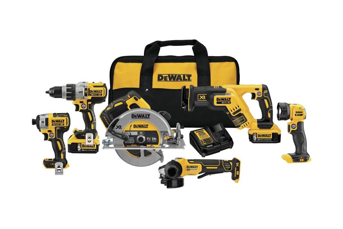 Holiday Gift Guide for Tool Lovers Option DeWalt 20V Cordless Drill Combo Kit