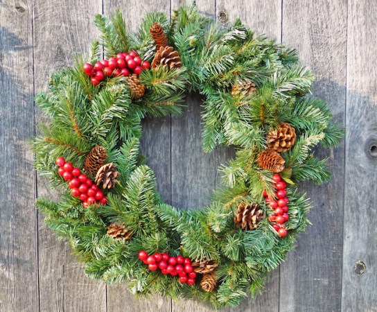How To: Make an Evergreen Holiday Wreath