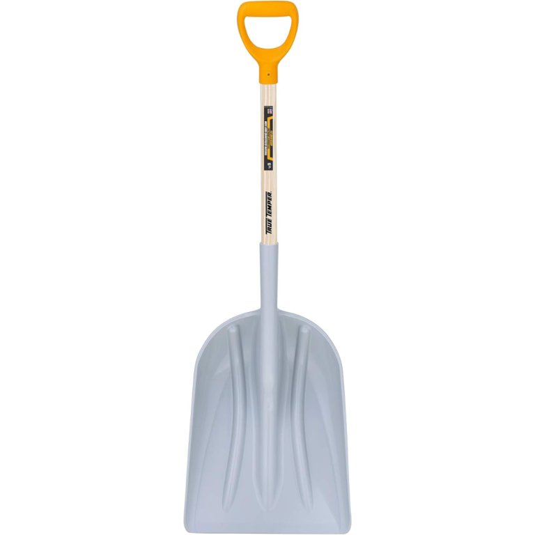 True Temper Poly Scoop Shovel on white background