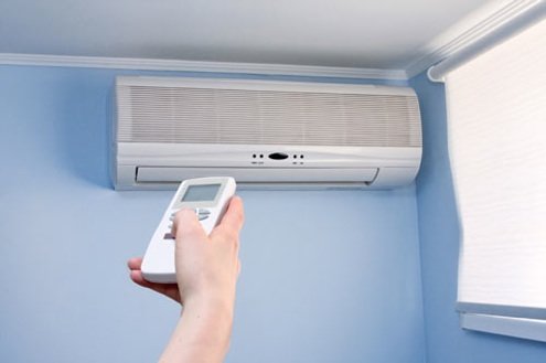 Ductless mini-split heat pump-air conditioner
