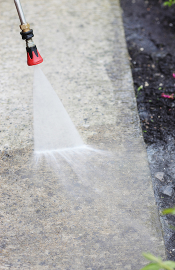 How to Clean Concrete - Pressure Washing Concrete
