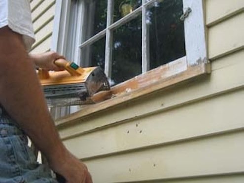 stripping paint with Silent Paint Remover