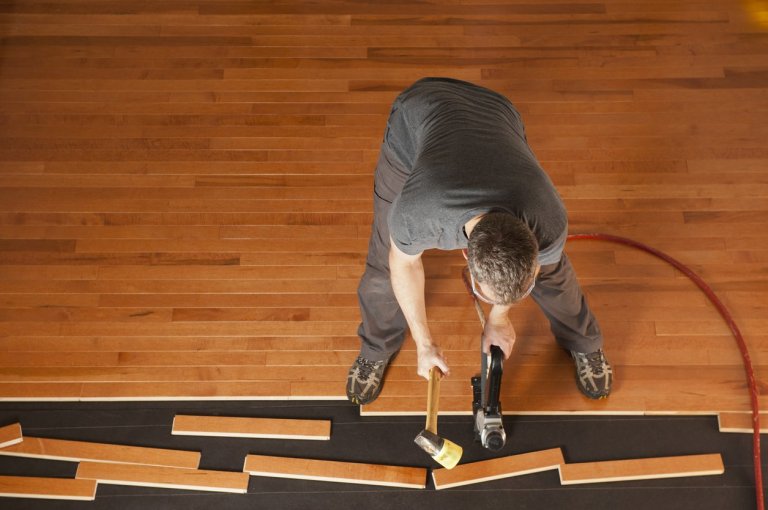 Installation of Prefinished vs. Unfinished Hardwood Flooring