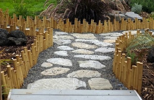 bamboo edging