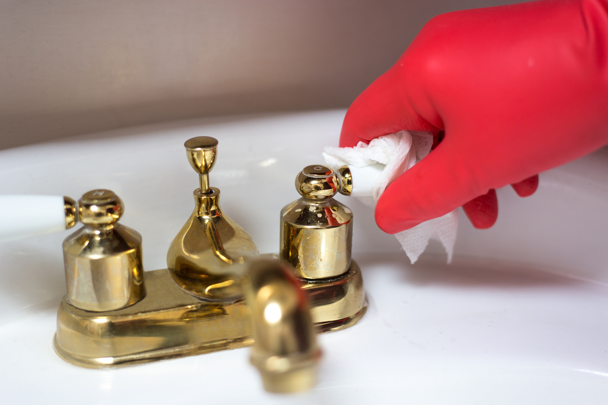 How to Clean Brass - Faucet