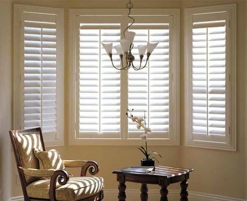 wood window blinds