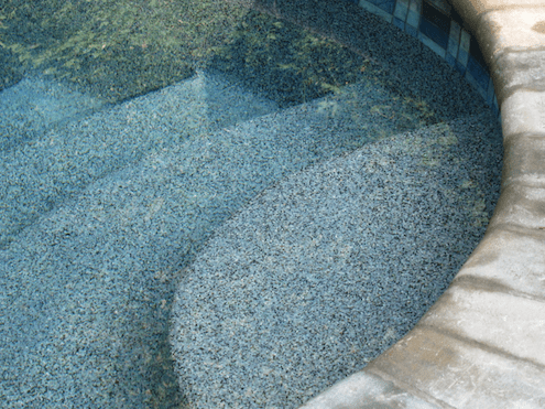 pool with pebbleTec surface
