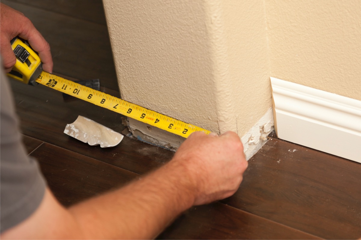 how to install baseboard
