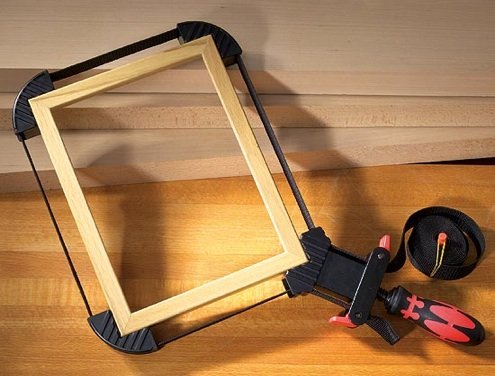 How to Make a Mitered Corner - Strap Clamps
