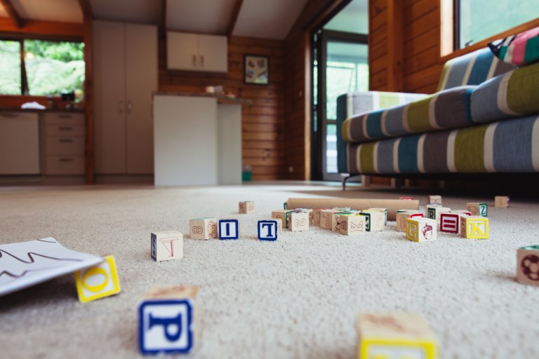 Wall to Wall Carpeting in a Home