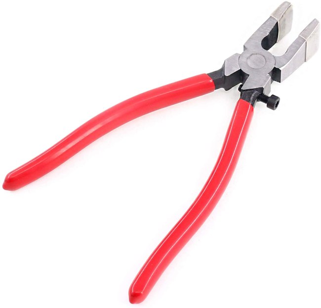 Running Pliers with red handles