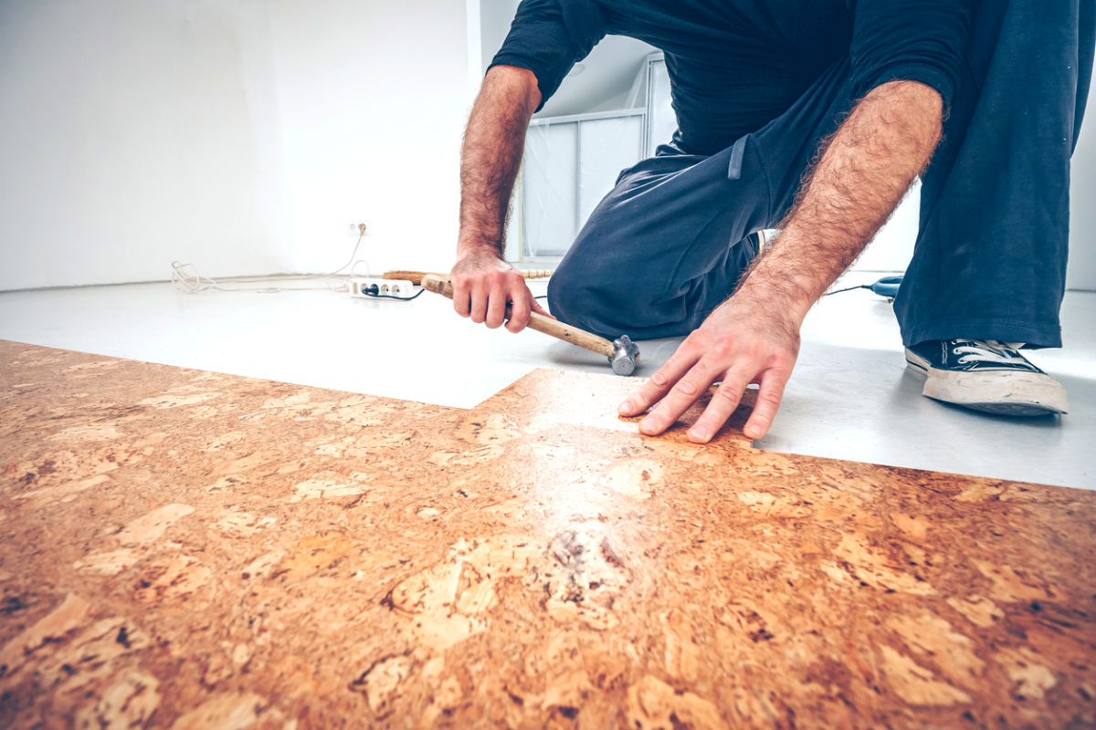 The Best Bathroom Floor Tile Options: Cork