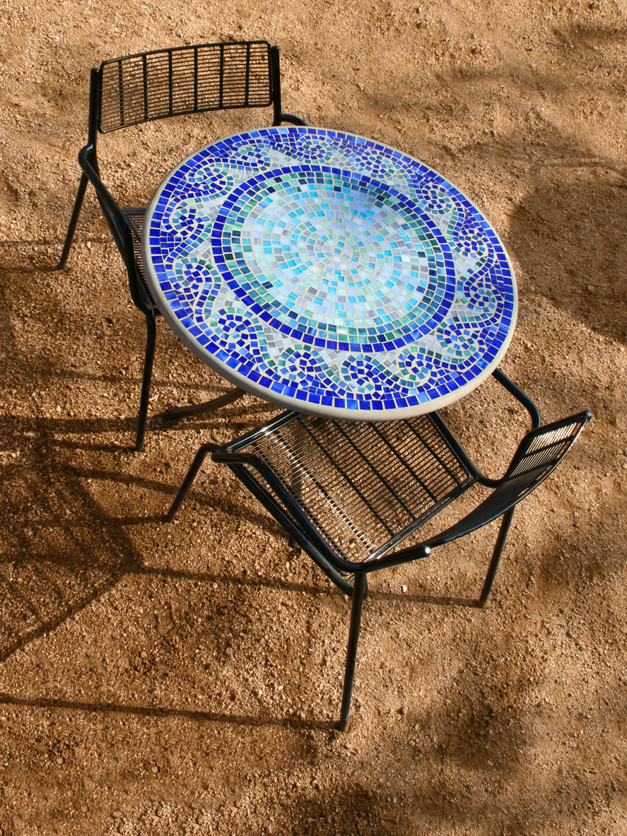 Tile Mosaic Table Top