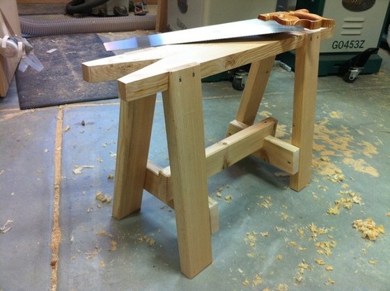 How To: Build a Sawhorse