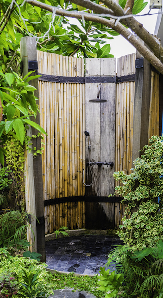 Outdoor Showers 101 - Privacy Enclosure