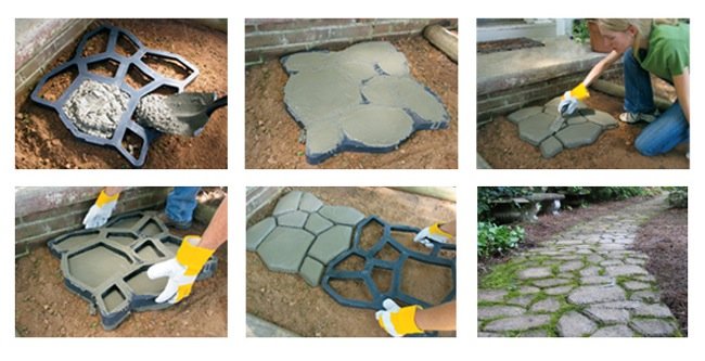 How to Make a Concrete Walkway