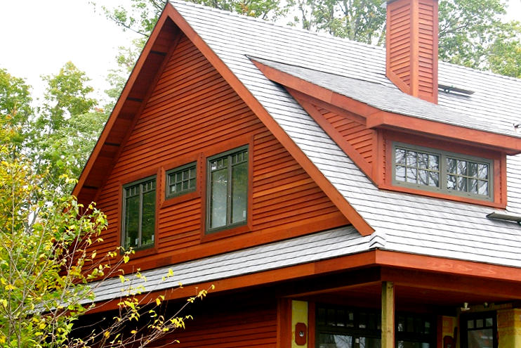 Types of Wood House Siding - Redwood