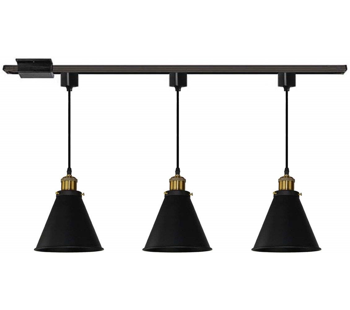 Track Lighting Can Feature Spotlights or Pendant Lights