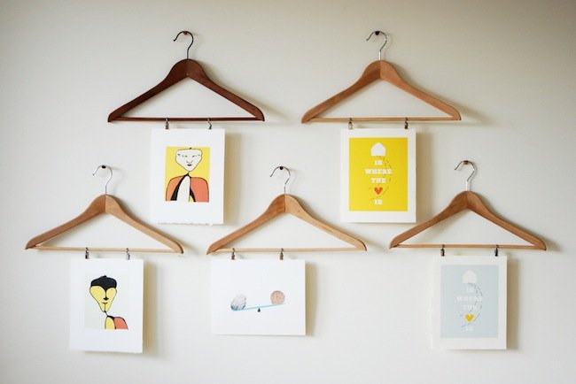 DIY Hanger Project - Artwork Display