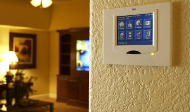 home security control panel