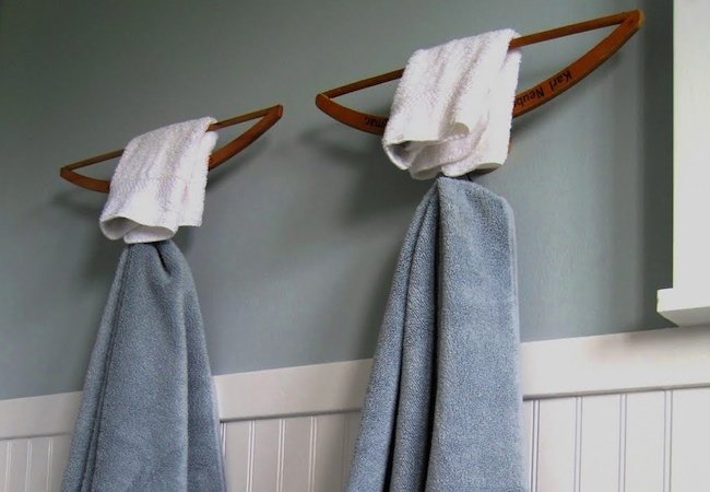 DIY Hanger Project - Towel Rack