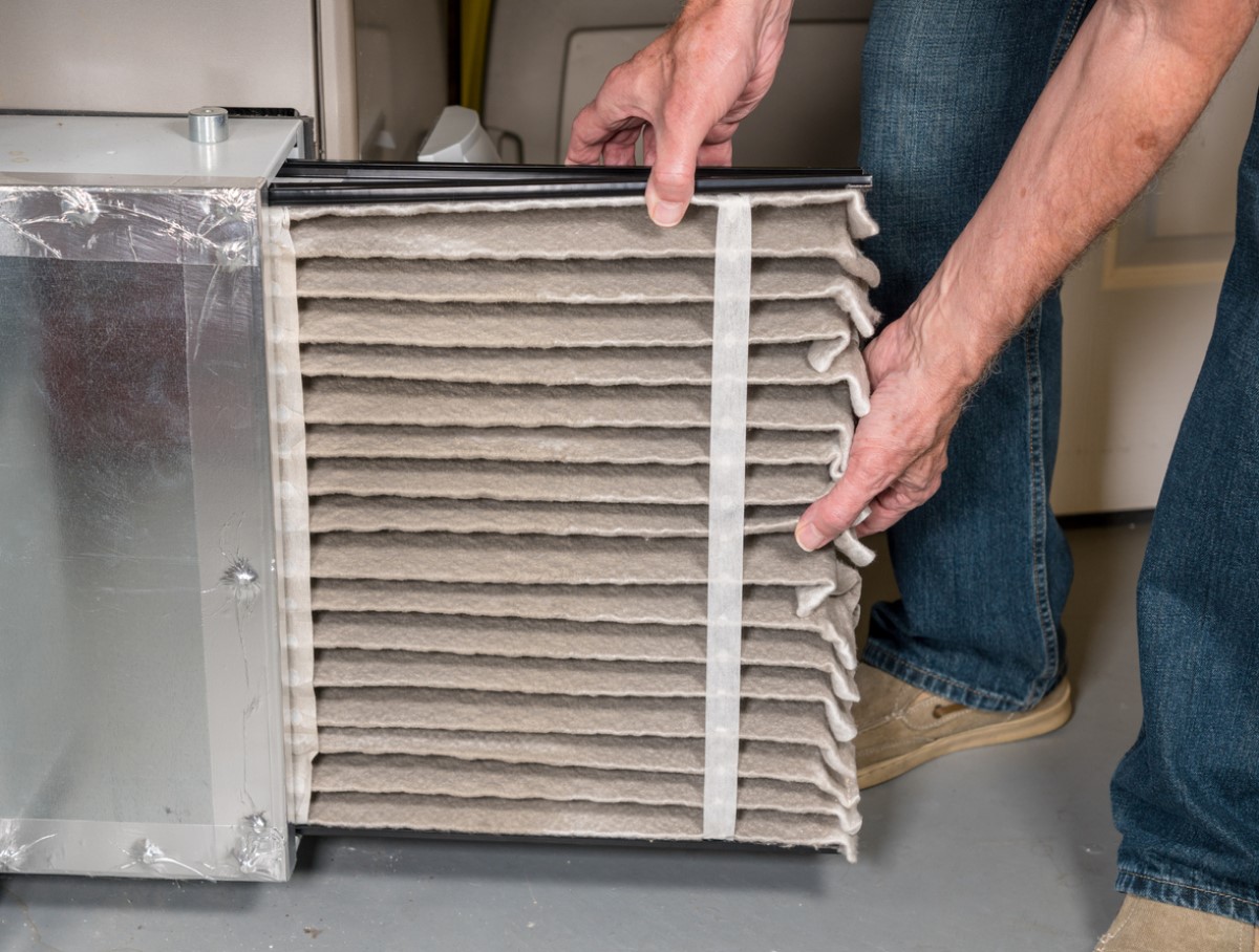 Replace Filters During Furnace Troubleshooting