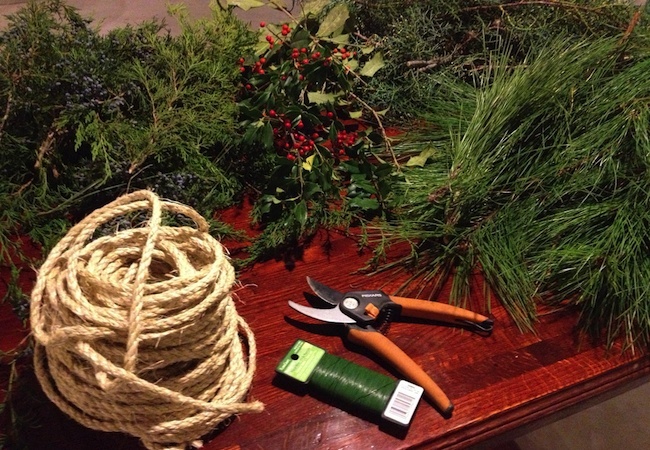 How to Make Fresh Garland - Collect Greens