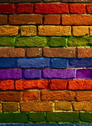How to Paint Brick - Multicolor Wall