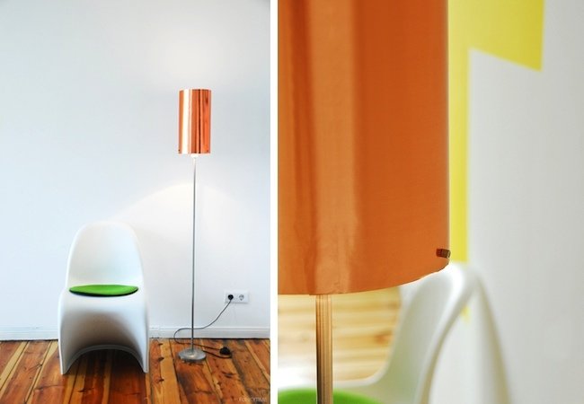 DIY Floor Lamp - Copper Top