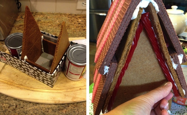 How to Make a Gingerbread House - Jig and Roof