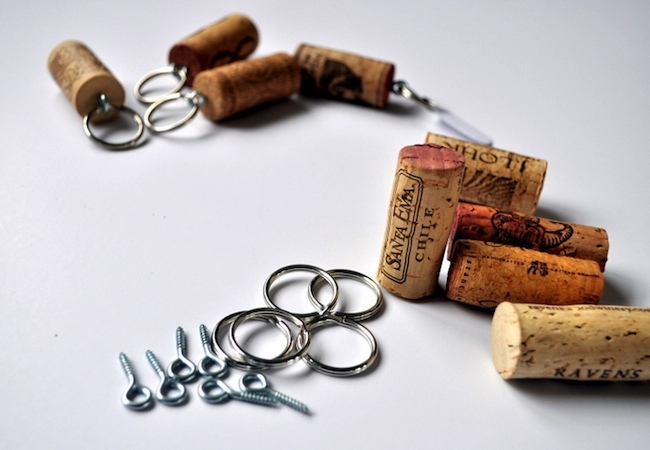 DIY Wine Cork Planters
