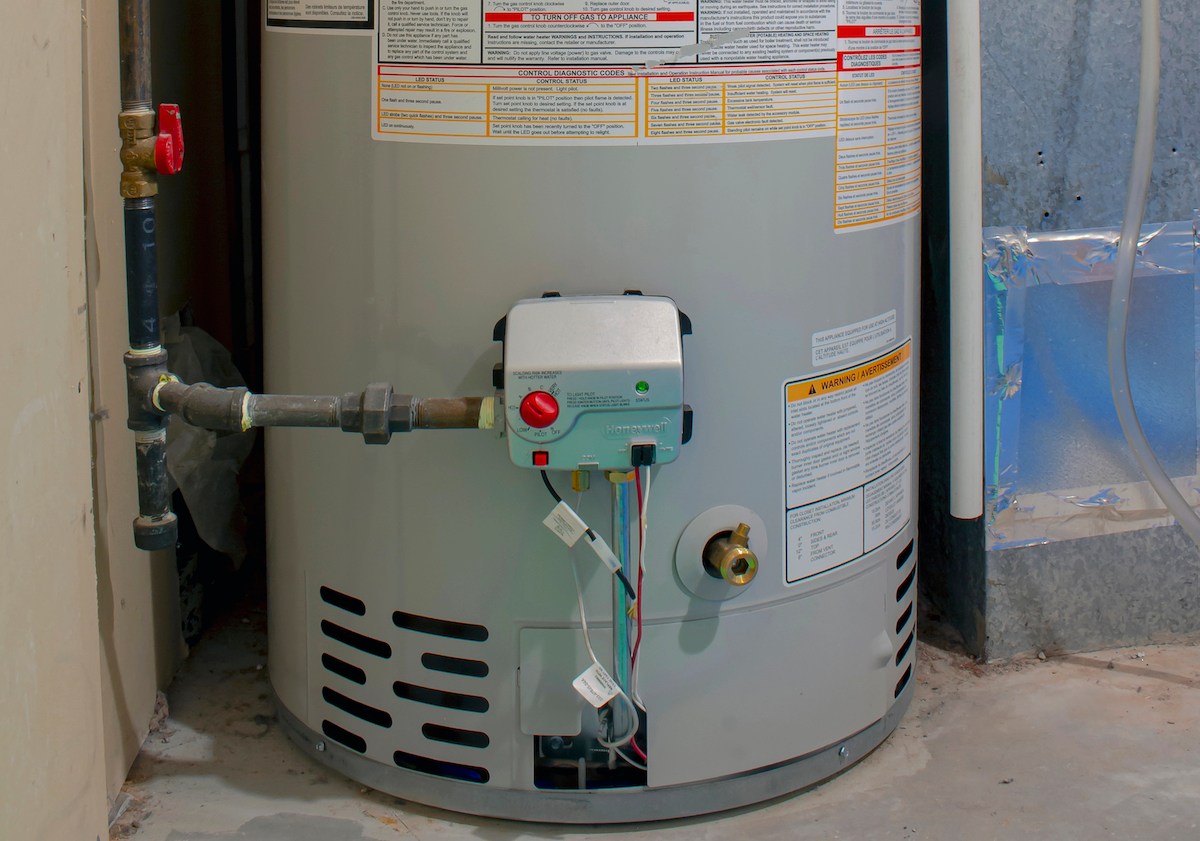 family handyman drain hot water tank sediment