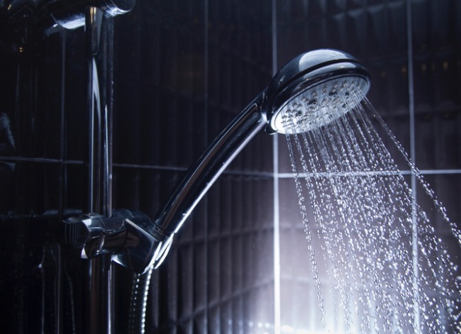how to clean shower head