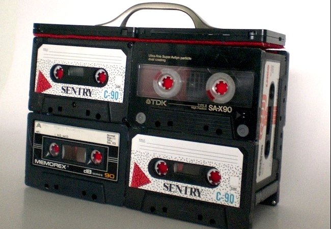 Cassette Tape Recycling - Carrying Case